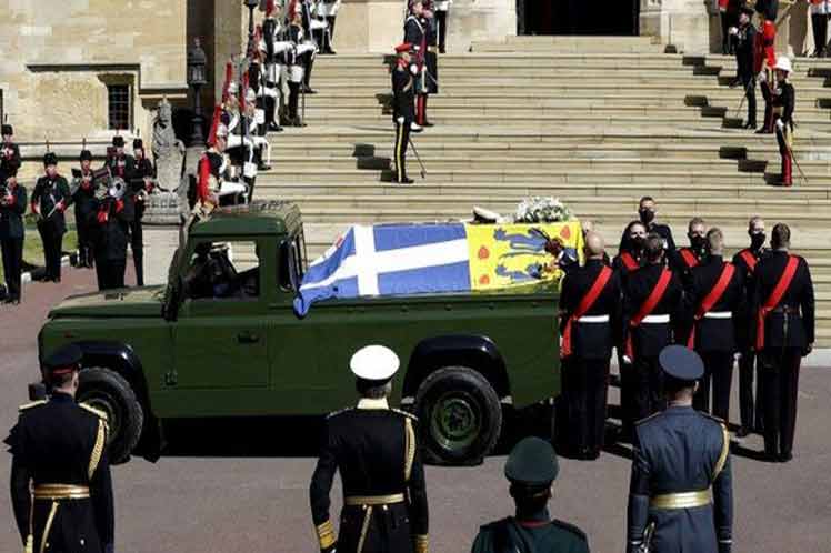 Funeral do Príncipe Philip marcado pela pandemia