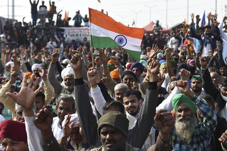 India, agricultores, protestas