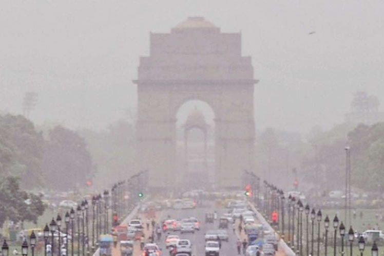 Nueva Delhi, aire, contaminación