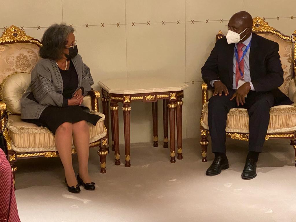Presidente da Etiópia visita Angola