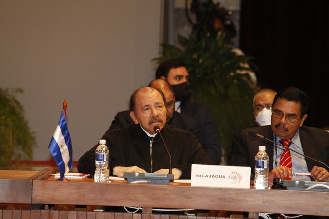 Ortega denuncia a perseguição contra a Nicarágua na Cúpula ALBA-TCP