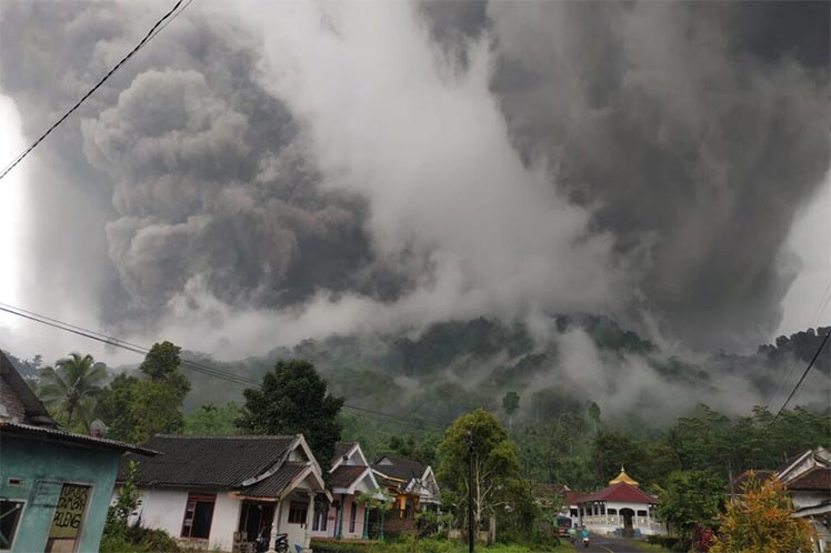 Indonesia-vulcão Semeru