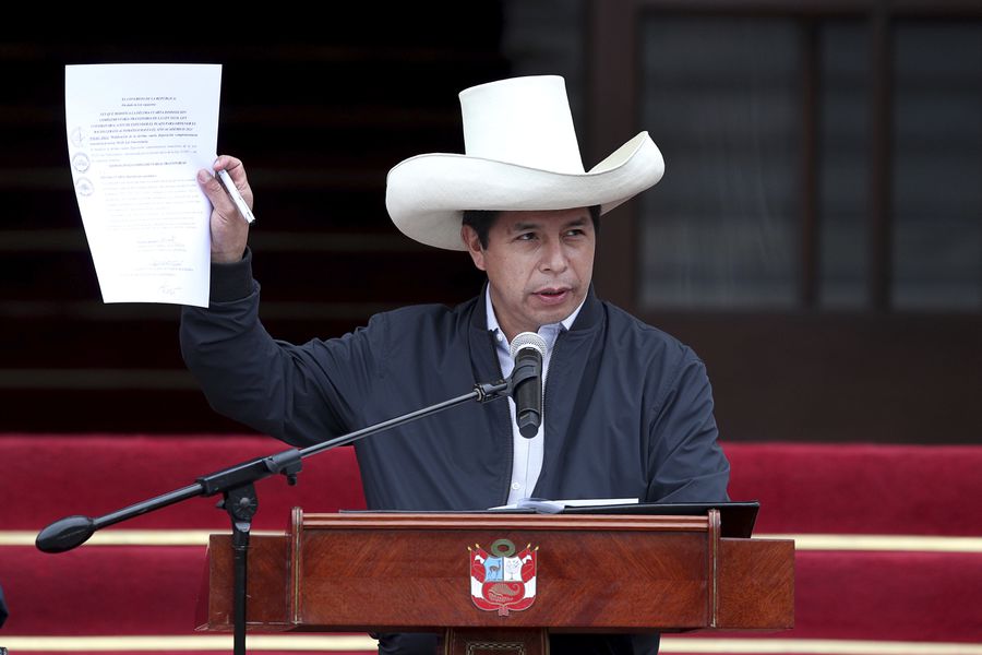Perú, presidente, Castillo, denuncia