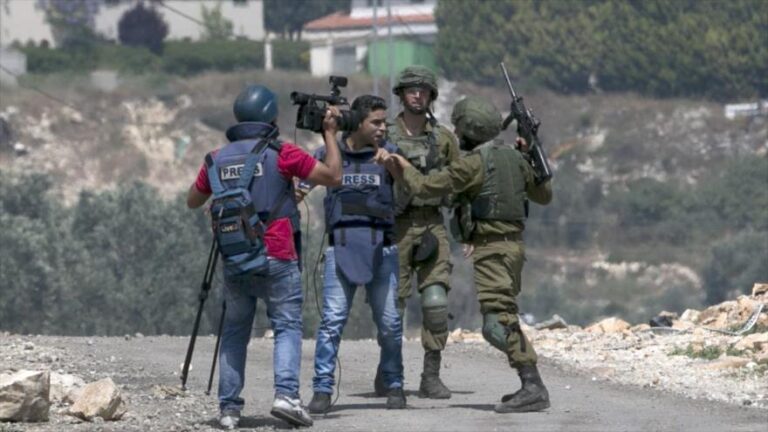 Israel, ataques, periodistas, palestinos