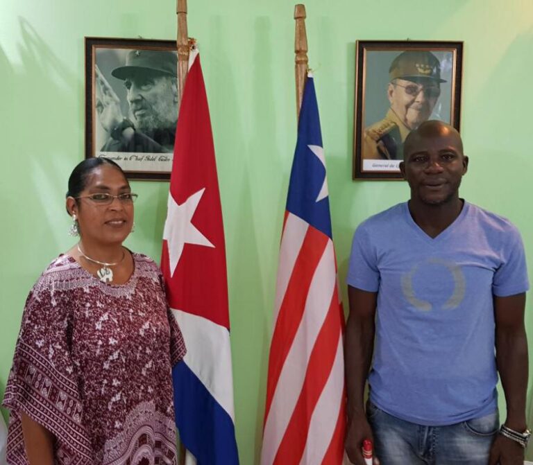 Grupo de amizade na Libéria mostra solidariedade a Cuba