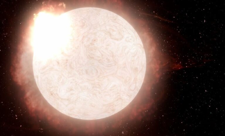 Astrônomos capturam pela primeira vez a morte de uma supergigante