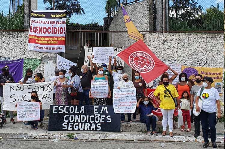 Brasil, profesores, huelga