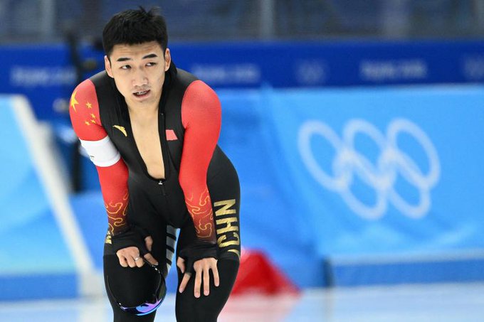 Chinês Gao Tingyu é ouro e bate recorde na patinação em Beijing 2022