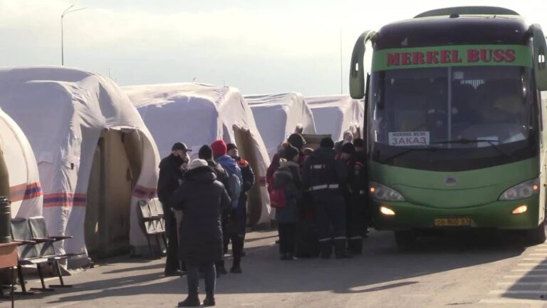 Rusia, Ucrania, Donbass, evacución, pobladores