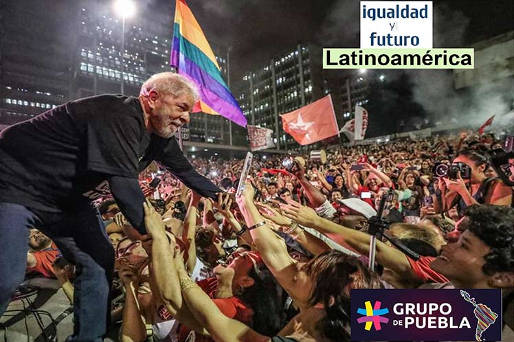 Lula, discruso, Grupo, Puebla