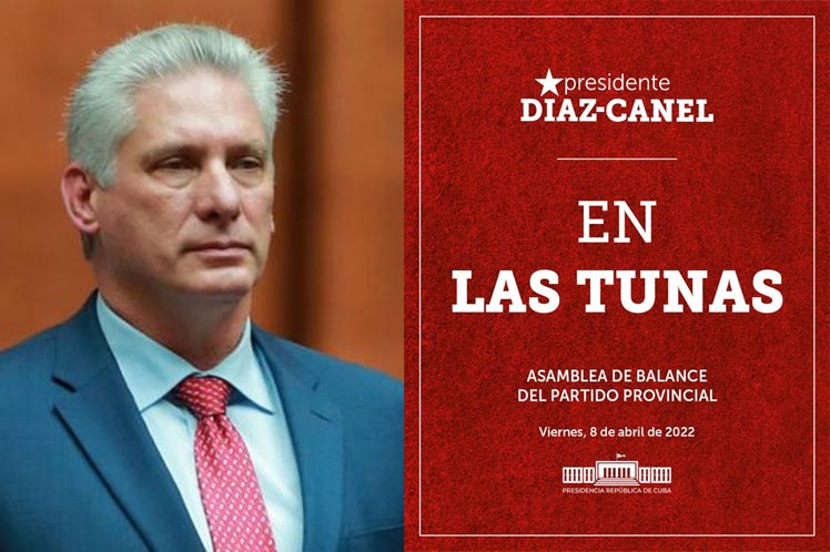 Díaz-Canel, asamblea, partido, Las Tunas