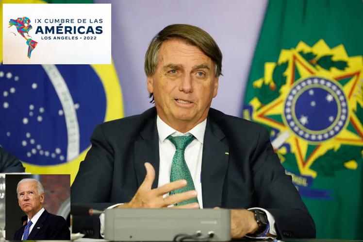 Brasil, Bolsonaro, Cumbre, Américas, asistencia