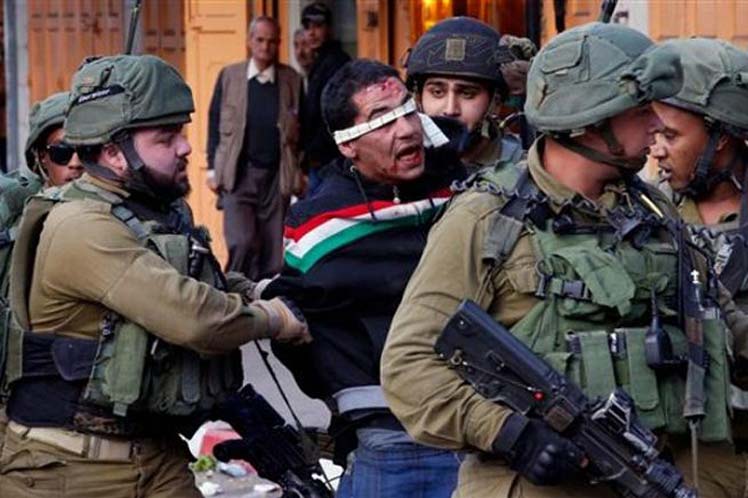 Israel, palestinos, detenidos