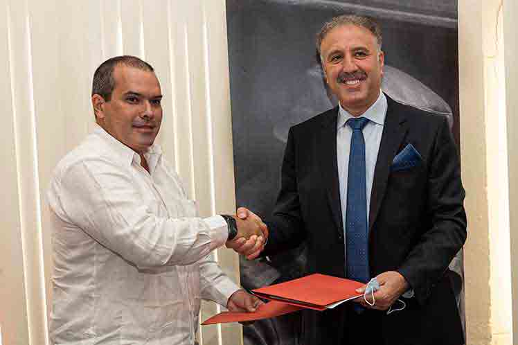 Acordo assinado pela Prensa Latina e a agência palestina WAFA