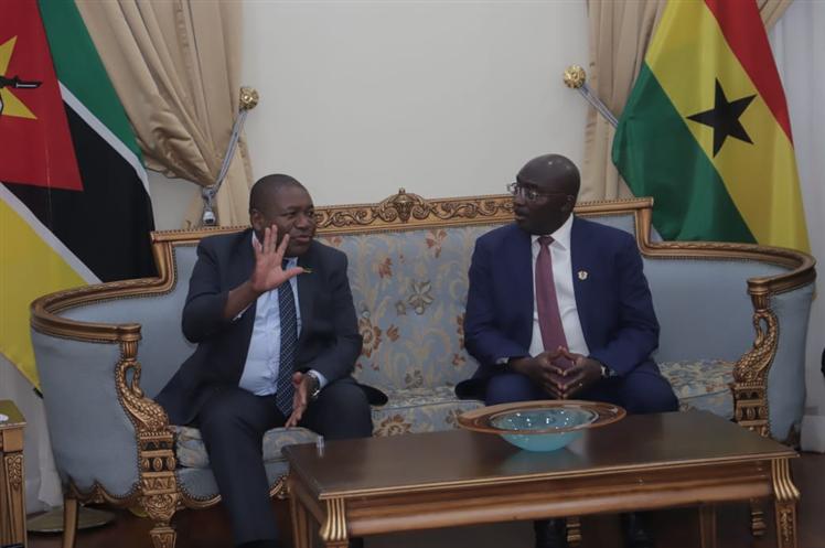 Mozambique, presidente, visita, Ghana
