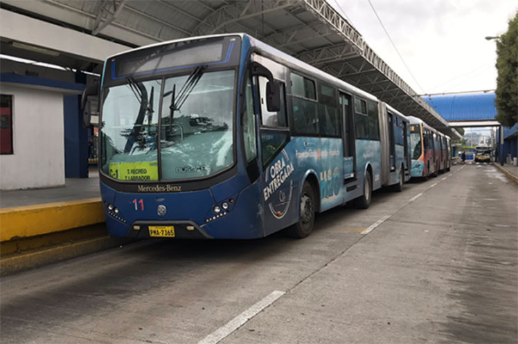 Ecuador, paro, transporte, Quito