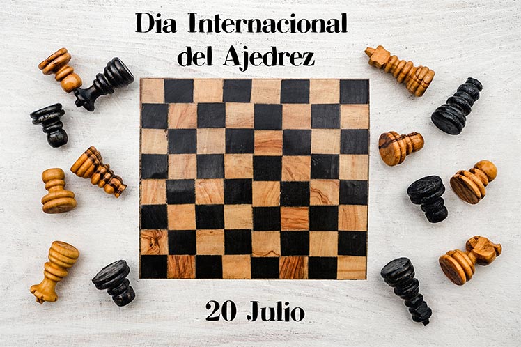 ajedrez, día, internacional