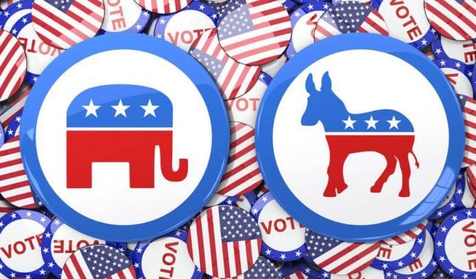 democratas-republicanoseleitores-nos-eua-quase-igualmente-divididos