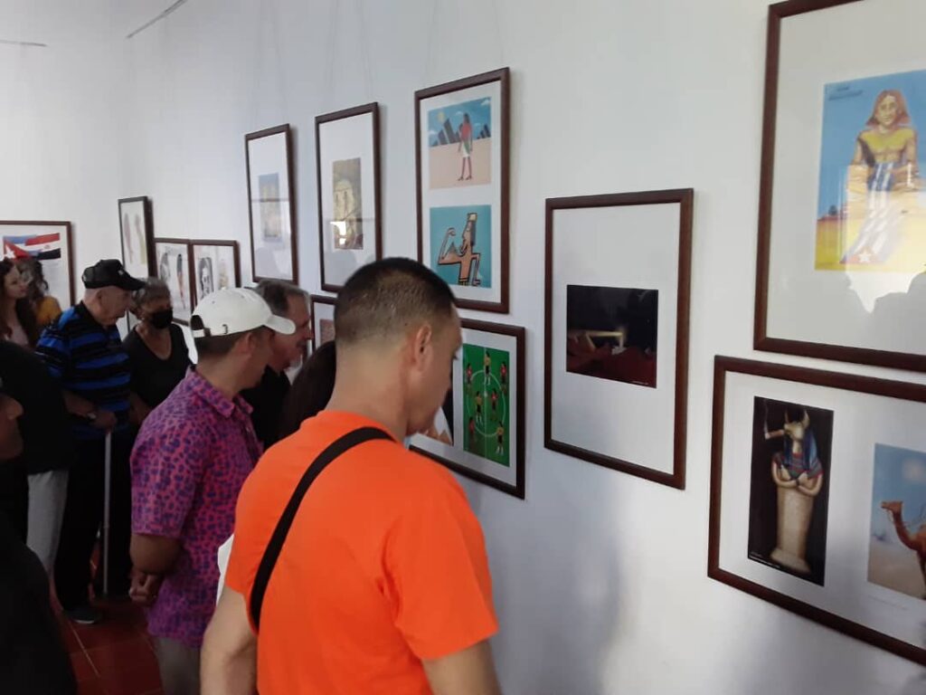 Exposicion-caricatura-Egipto-Cuba-Santa-Clara