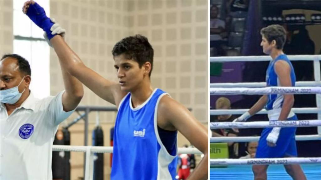 Campeã Indiana De Boxe De Peso-solteiro Em Vitória De Classe Feminina No  Campeonato Em Formação De Tricolor Na índia Ilustração do Vetor -  Ilustração de treinamento, fêmea: 226523276