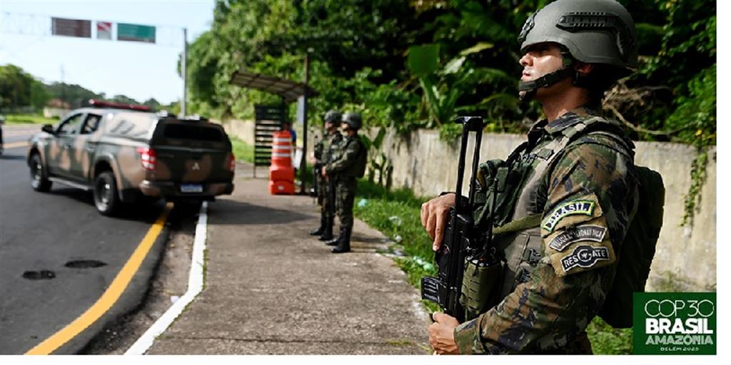 Belém, cidade amazônica brasileira, reforça segurança para a COP30