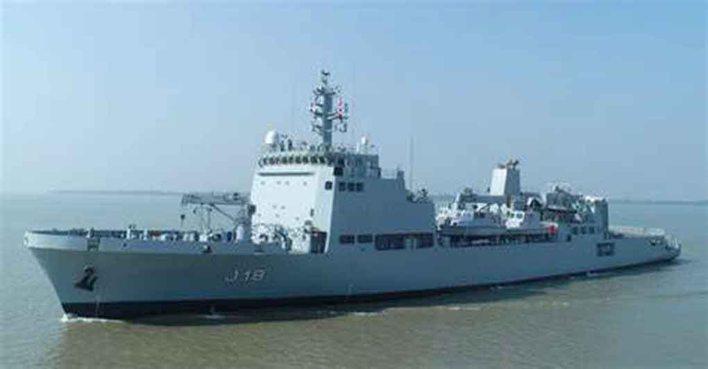 Índia coloca em serviço seu novo navio hidrográfico