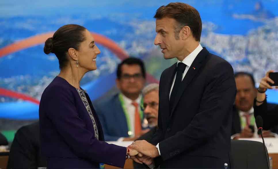 Presidente do México receberá seu homólogo da França