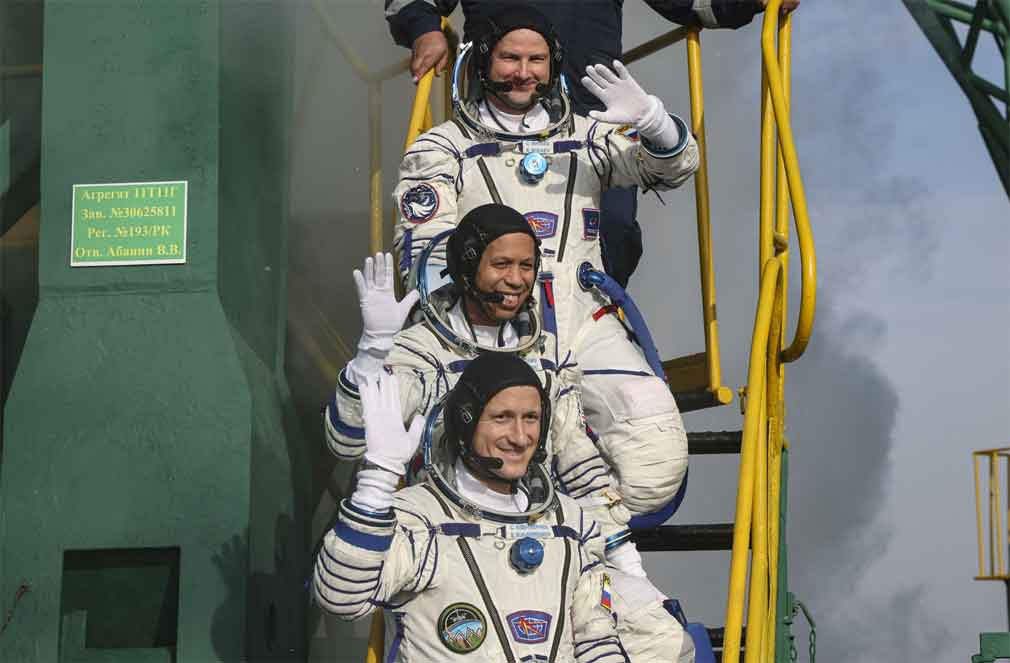 Rússia lança espaçonave Soyuz MS-28 com tripulação rumo à ISS