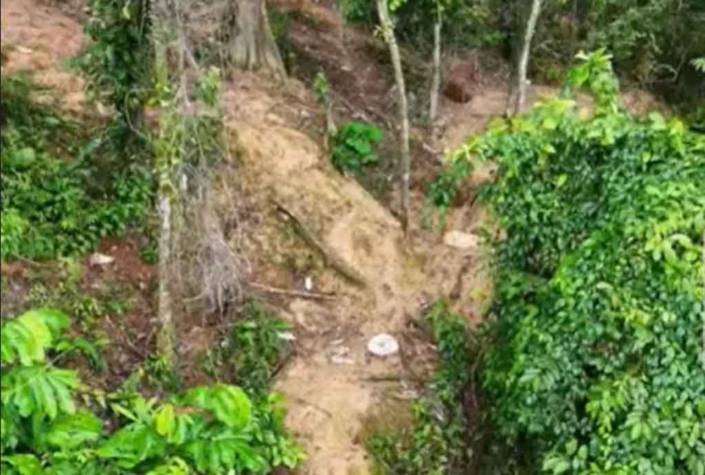 Túneis para mineração ilegal de ouro são destruídos na Costa Rica